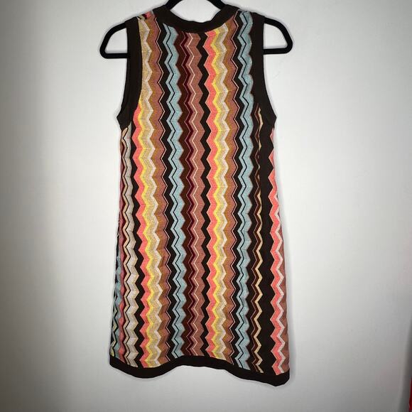 Missoni x Target Colore Zig Zag Sleeveless Sweater Dress Size Medium - Picture 7 of 9